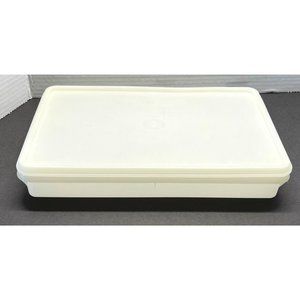 Vintage Tupperware Rectangular Bacon Deli Cold Cuts Keeper 794-12 with Lid